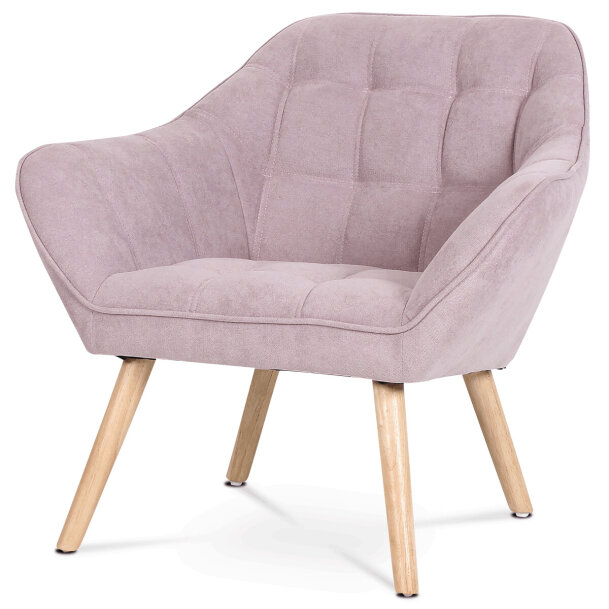 Křeslo klubové růžové AK-321 PINK2