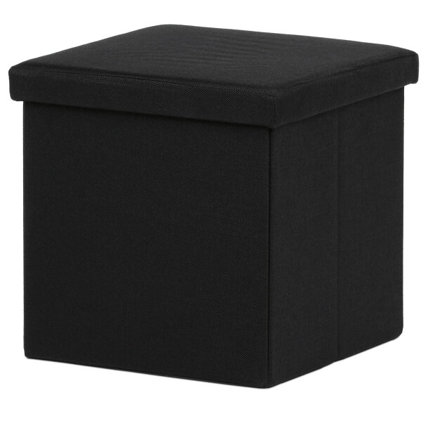 Taburet černá TAB-461 BK2