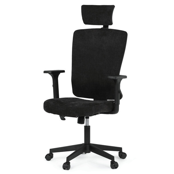 Kancelářské křeslo černá KA-W3137 BK