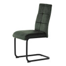 Židle jídelní zelená /černá DCL-D1275 GRN4
