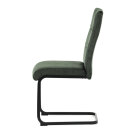 Židle jídelní zelená /černá DCL-D1275 GRN4