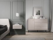 Noční stolek závěsný cashmere/MDF cashmere SOFIE 29