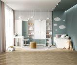 Postel s bokem dub premium KINDER
