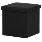 Taburet černá TAB-461 BK2