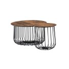 Set konferenčních stolků staré dřevo AF-3007 OLW