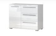 Komoda kombinovaná béžová lesk PIANO K13