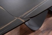 Stůl jídelní rozkládací azario black INFINITY CERAMIC
