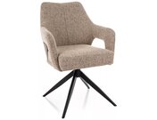 Židle jídelní tmavě béžová OLSEN NOELLE