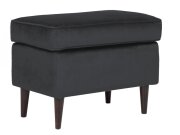 Taburet čalouněný zelený RON VELVET