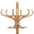 Věšák stojanový dřevěný tmavý dub F-2059 OAK