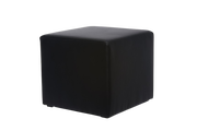 Taburet ekokůže červený KOSTKA