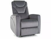 Křeslo elektrické cappuccino KRONOS VELVET