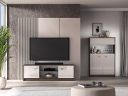 RTV stolek dub windmill/cashmere lesk AVANTE 06