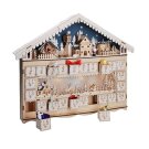 LED adventní kalendář HORSKÁ CHATA 1V258