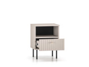 Noční stolek cashmere/MDF cashmere SOFIE 24