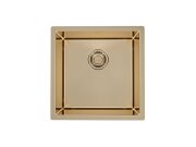 Dřez včetně sifonu, QUADRIX 30, COPPER