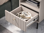 Noční stolek cashmere/MDF cashmere SOFIE 24