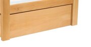 Přední čelo pro postel buk přírodní 90x200