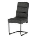 Židle jídelní tmavě šedá DCL-P3107 GREY2