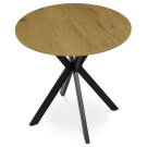 Jídelní kulatý stůl divoký dub HT-F4108 OAK