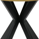 Jídelní kulatý stůl divoký dub HT-F4108 OAK
