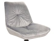 Jídelni židle černá/šedá Bluvel 28 BOOGIE I VELVET