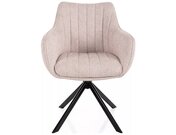 Křeslo jídelní sv.béžová AZALIA LEO cashmere