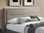 Postel dvoulůžková 160cm béžová MALAGA VELVET