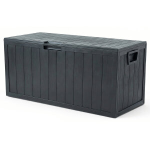 Zahradní úložný box 280 L antracit AZB-G2075 GREY