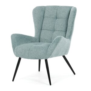 Křeslo ušák modrá AK-H9206 BLUE2