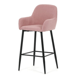 Židle barová růžová AUB-V4009 PINK6