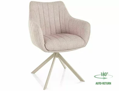 Křeslo jídelní sv.béžová AZALIA LEO cashmere