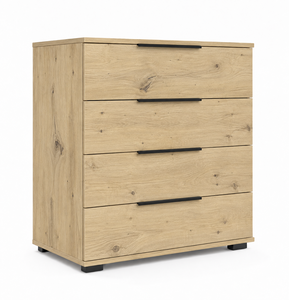 Komoda zásuvková dub artisan KOMODA A I