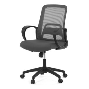 Kancelářská židle šedá KA-S3015 GREY