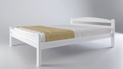 Postel s roštem 160x200 bílá PINOKIO