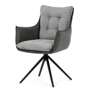 Jídelní židle šedá DCH-D1345 GREY2