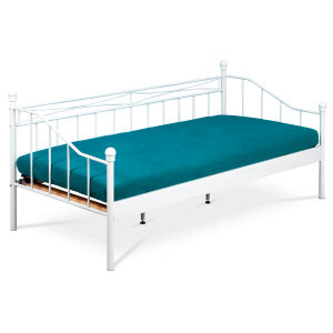 Postel jednolůžková bílá 90 BED-1905 WT