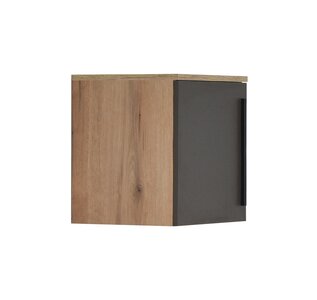 Nástavec jednodvéřový dub artisan/šedá LEONIDAS 40