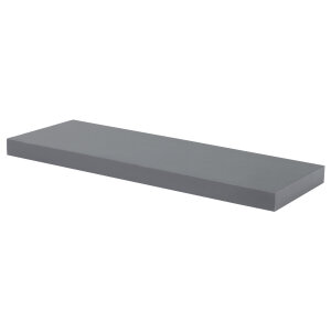 Nástěnná police šedá lesk P-001 GREY