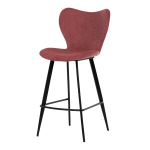 Židle barová červená AUB-1068 RED2