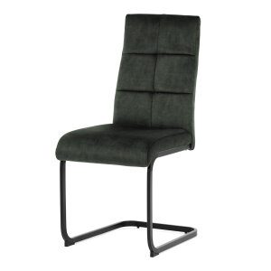 Židle jídelní zelená /černá DCL-D1275 GRN4